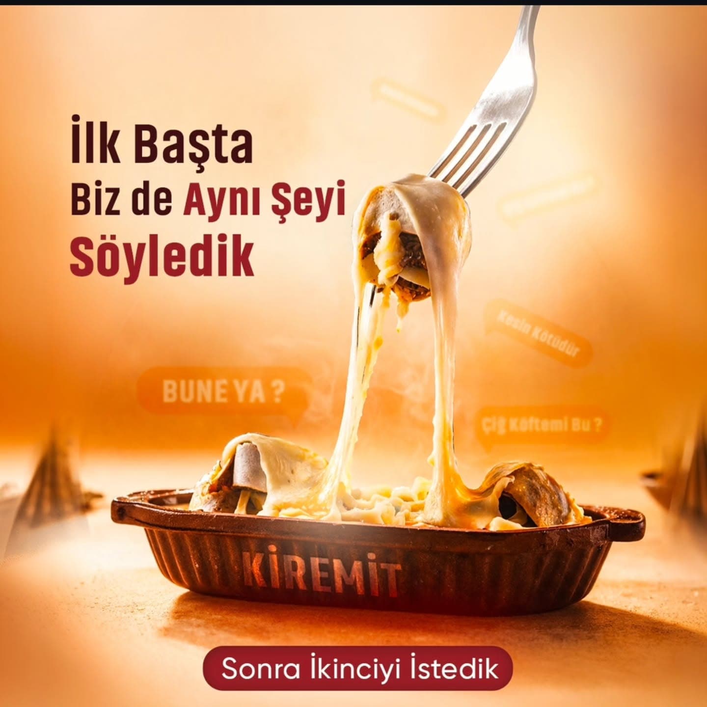 Kiremitte Çiğköfte